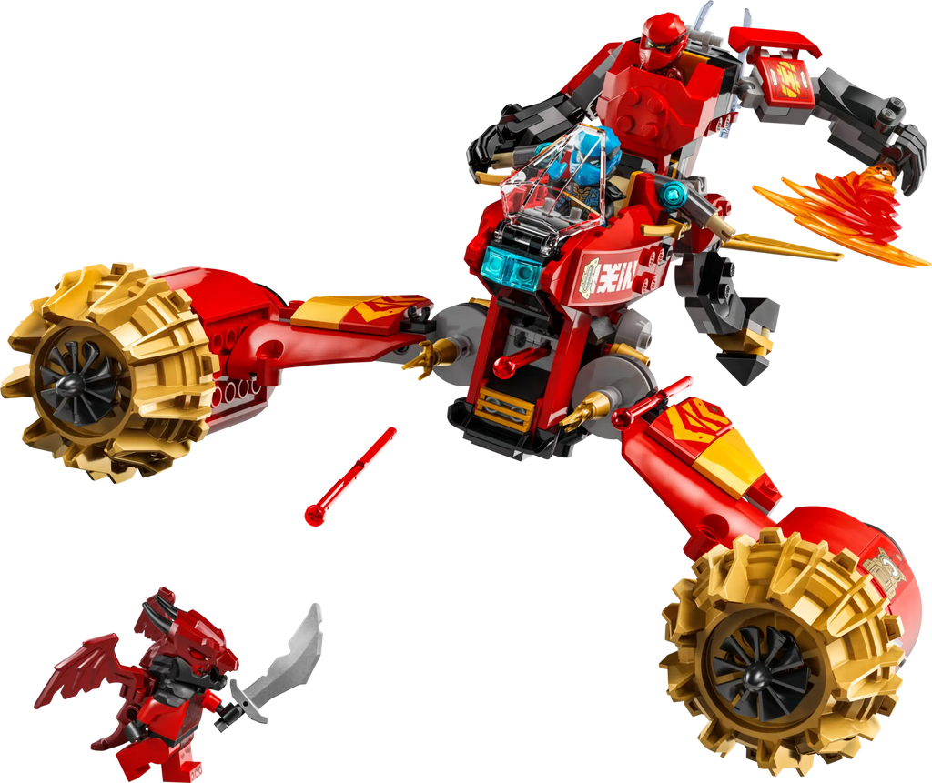 LEGO NINJAGO 71830 Kai's Mech Storm Rider - TOYBOX Toy Shop