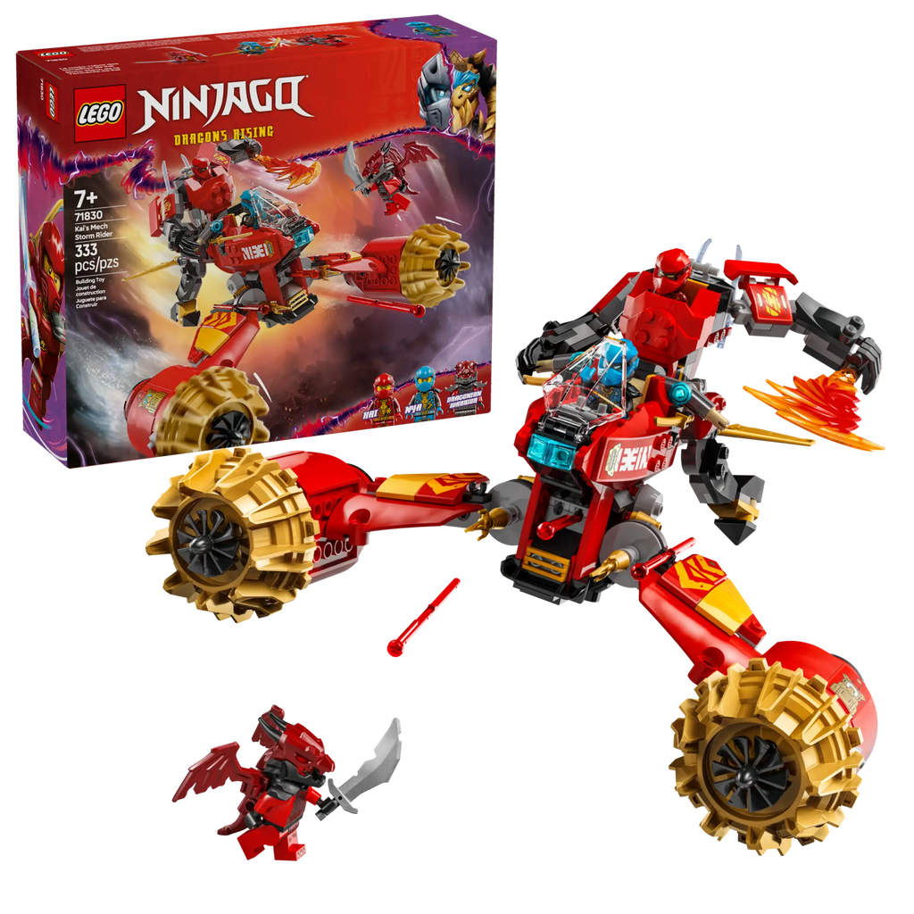 LEGO NINJAGO 71830 Kai's Mech Storm Rider - TOYBOX Toy Shop