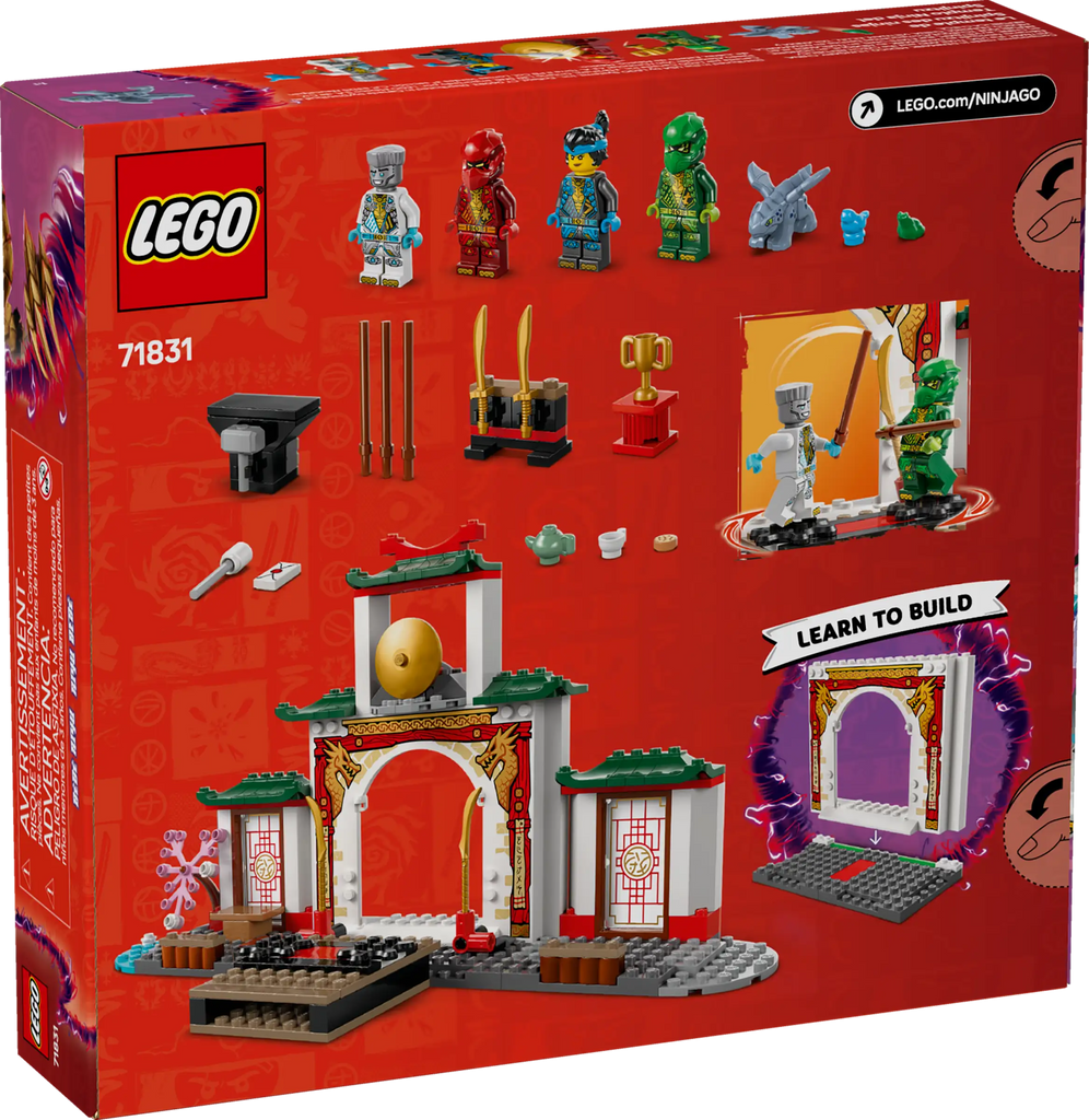 LEGO NINJAGO 71831 Ninja Spinjitzu Temple - TOYBOX Toy Shop