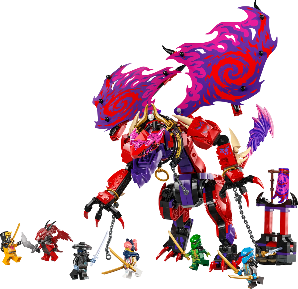 LEGO NINJAGO 71832 Thunderfang Dragon of Chaos - TOYBOX Toy Shop