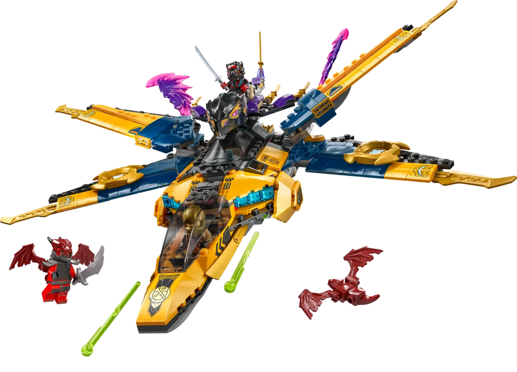 LEGO NINJAGO 71833 Ras and Arin's Super Storm Jet - TOYBOX Toy Shop