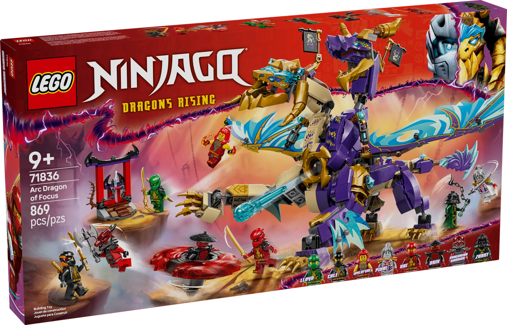 LEGO NINJAGO 71836 Arc Dragon of Focus - TOYBOX Toy Shop