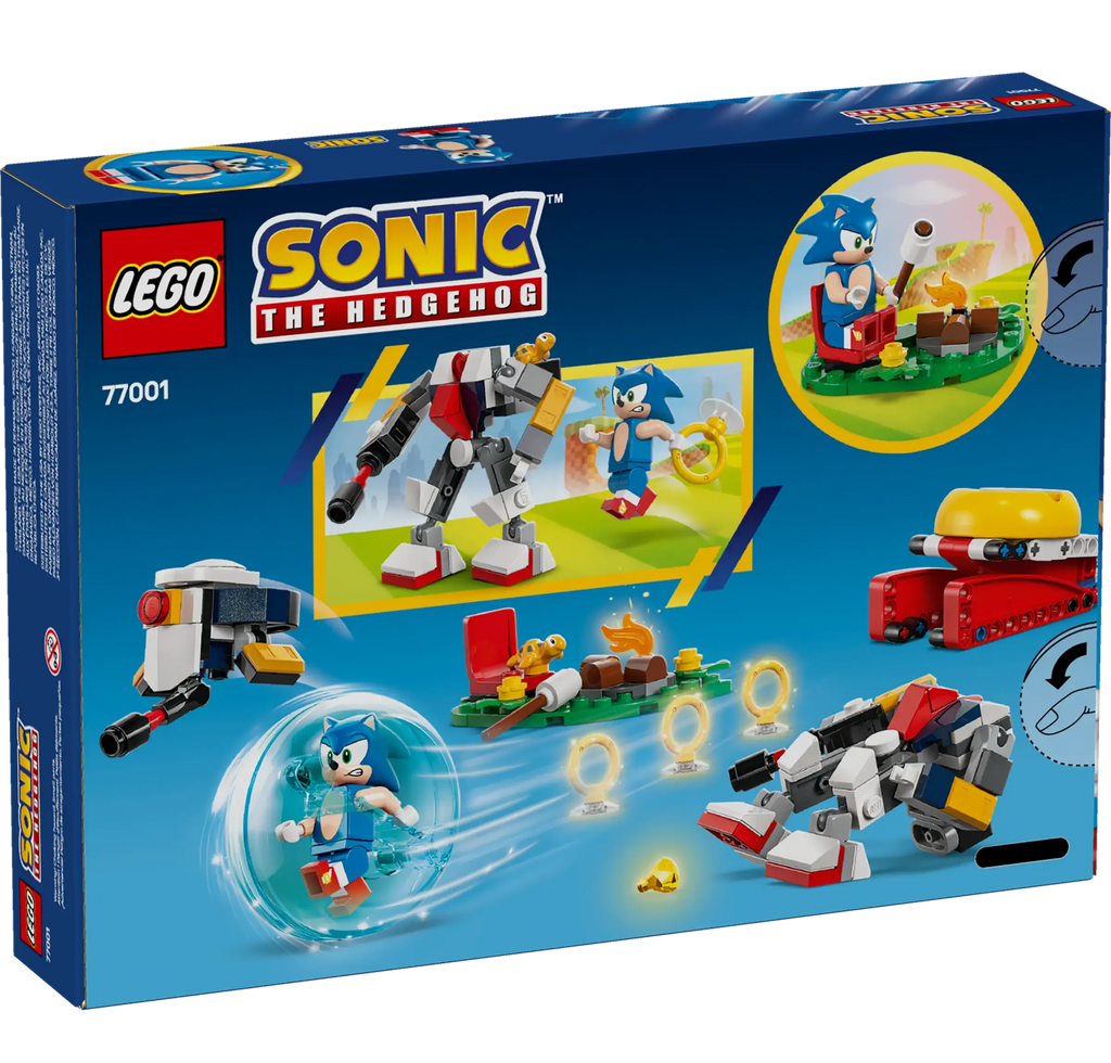 LEGO SONIC 77001 Sonic's Campfire Clash - TOYBOX Toy Shop