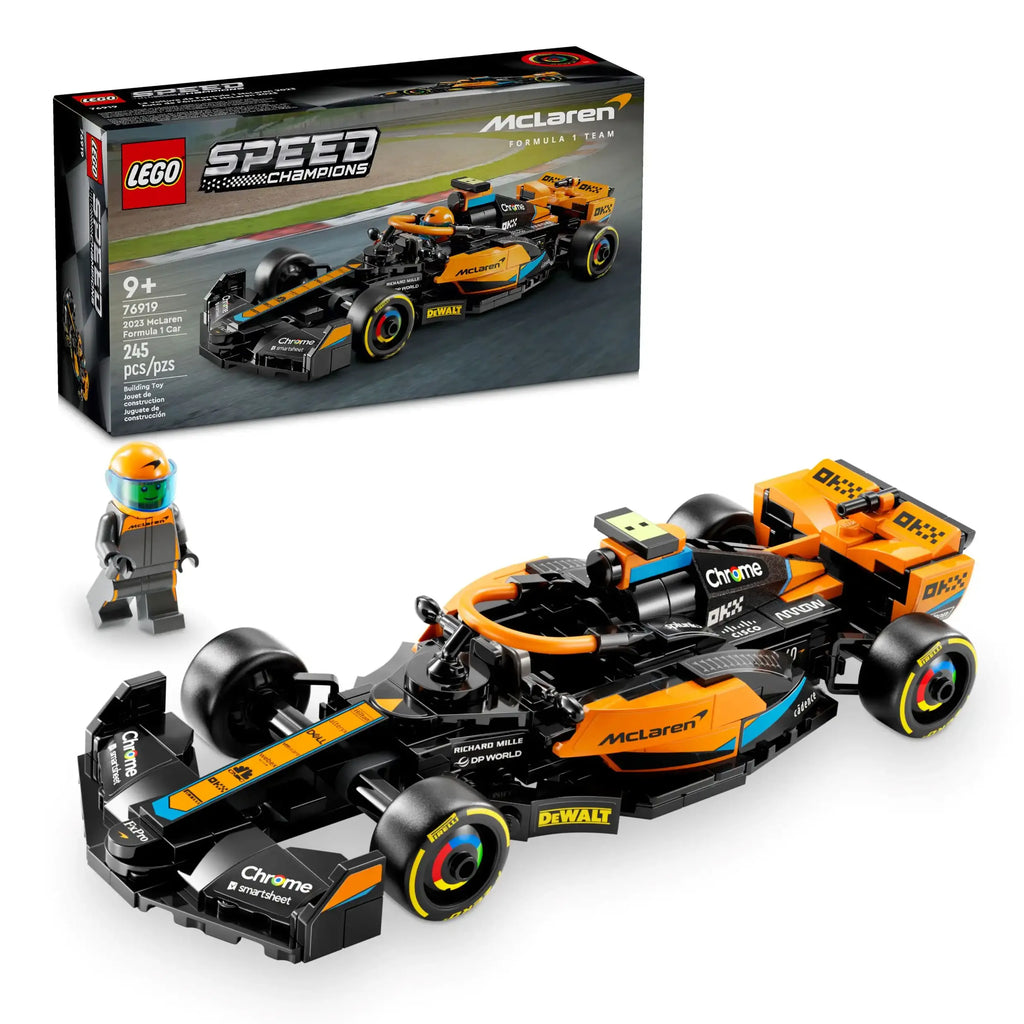 LEGO SPEED CHAMPIONS 76919 2023 McLaren Formula 1 Race Car - TOYBOX Toy Shop