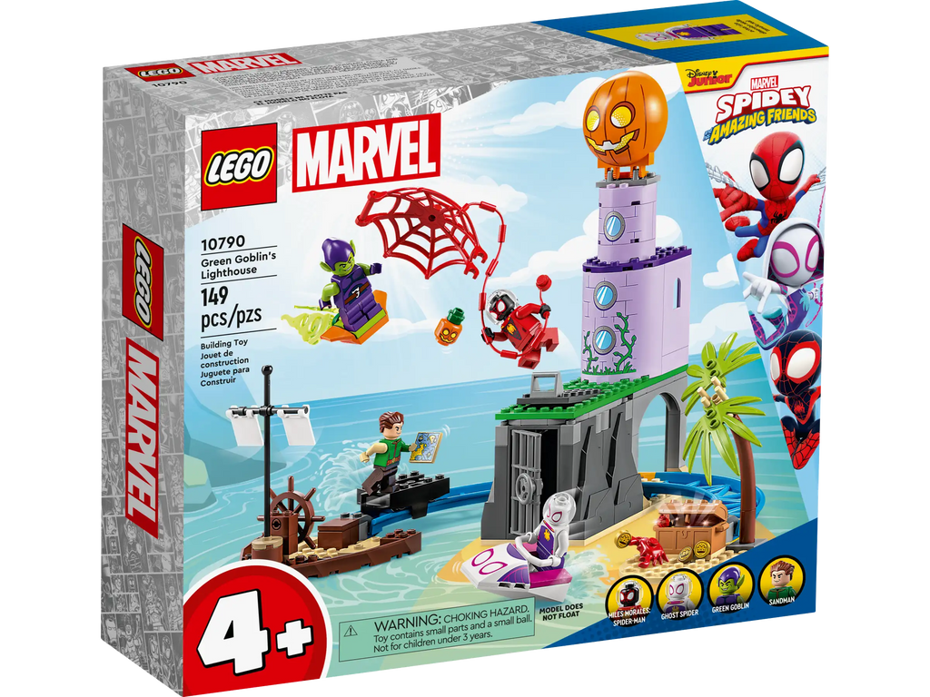 LEGO SPIDERMAN 10790 Team Spidey at Green Goblin's Lighthouse - TOYBOX Toy Shop