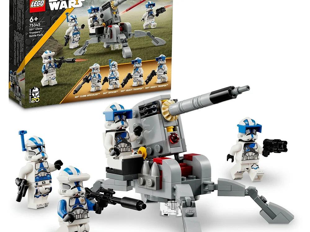 LEGO STAR WARS 75345 501st Clone Troopers Battle Pack - TOYBOX Toy Shop