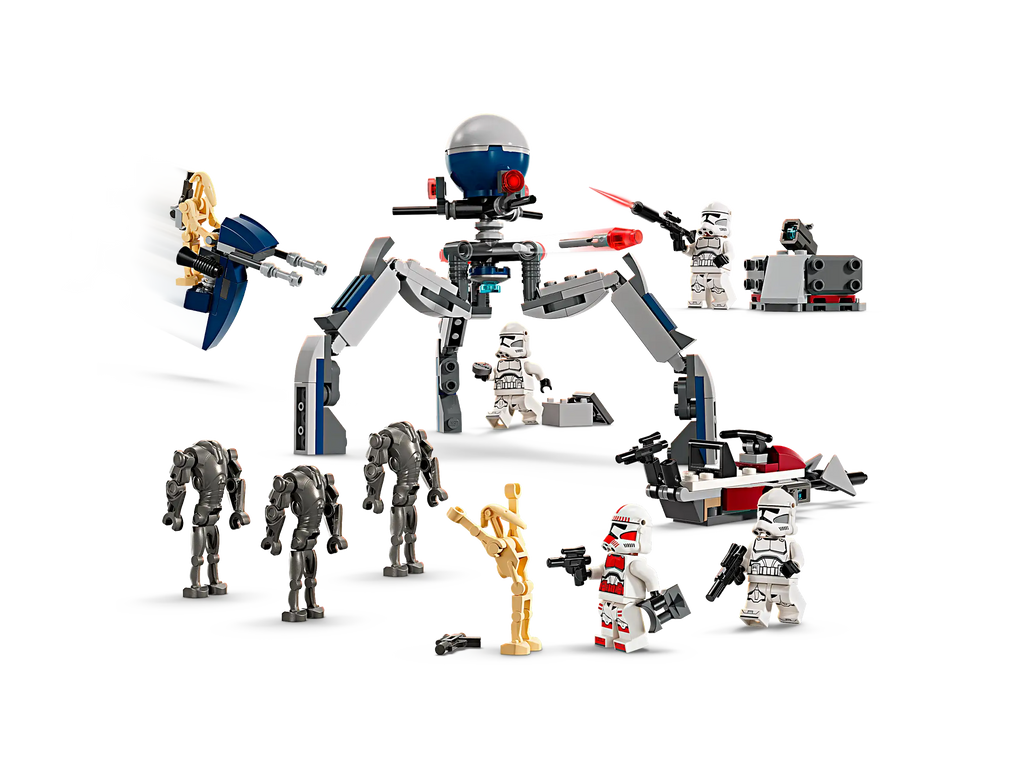 LEGO STAR WARS 75372 Clone Trooper™ & Battle Droid™ Battle Pack - TOYBOX Toy Shop