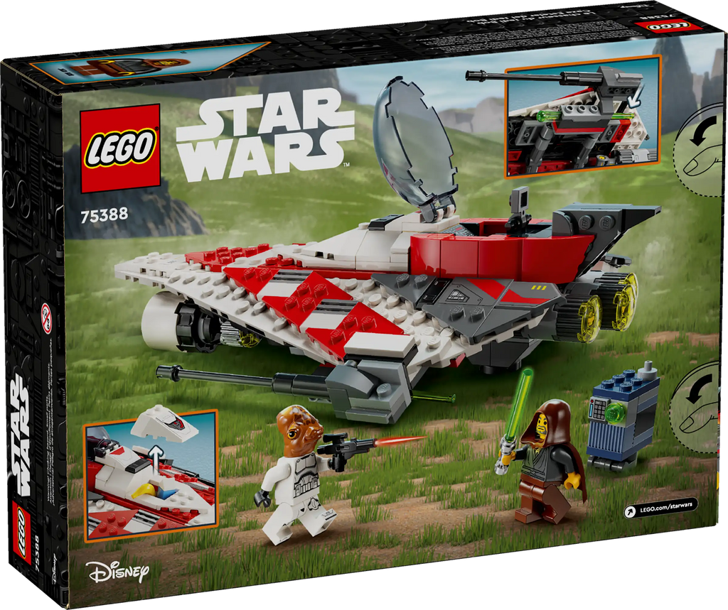 LEGO STAR WARS 75388 Jedi Bob's Starfighter - TOYBOX Toy Shop