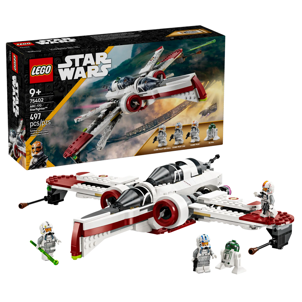 LEGO STAR WARS 75402 ARC-170 Starfighter - TOYBOX Toy Shop