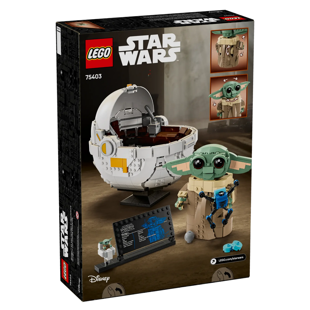 LEGO STAR WARS 75403 Grogu with Hover Pram - TOYBOX Toy Shop