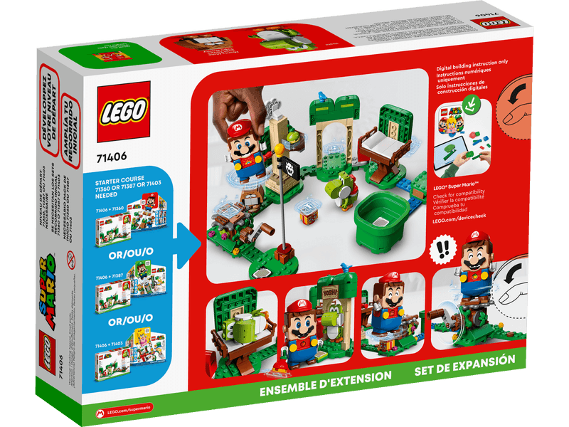 LEGO SUPER MARIO 71406 Yoshi's Gift House Expansion Set - TOYBOX Toy Shop