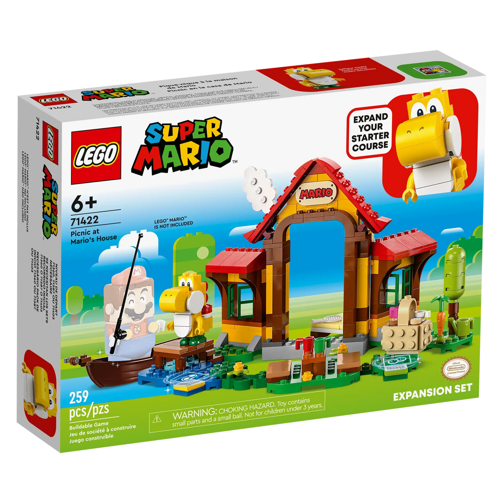 LEGO SUPER MARIO 71422 Picnic at Mario's House Expansion Set - TOYBOX Toy Shop