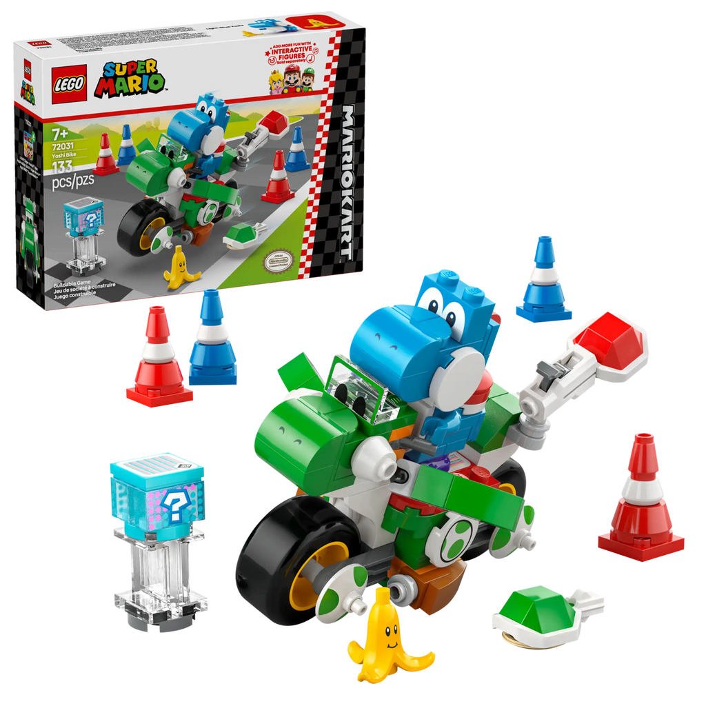 LEGO SUPER MARIO 72031 Mario Kart – Yoshi Bike - TOYBOX Toy Shop