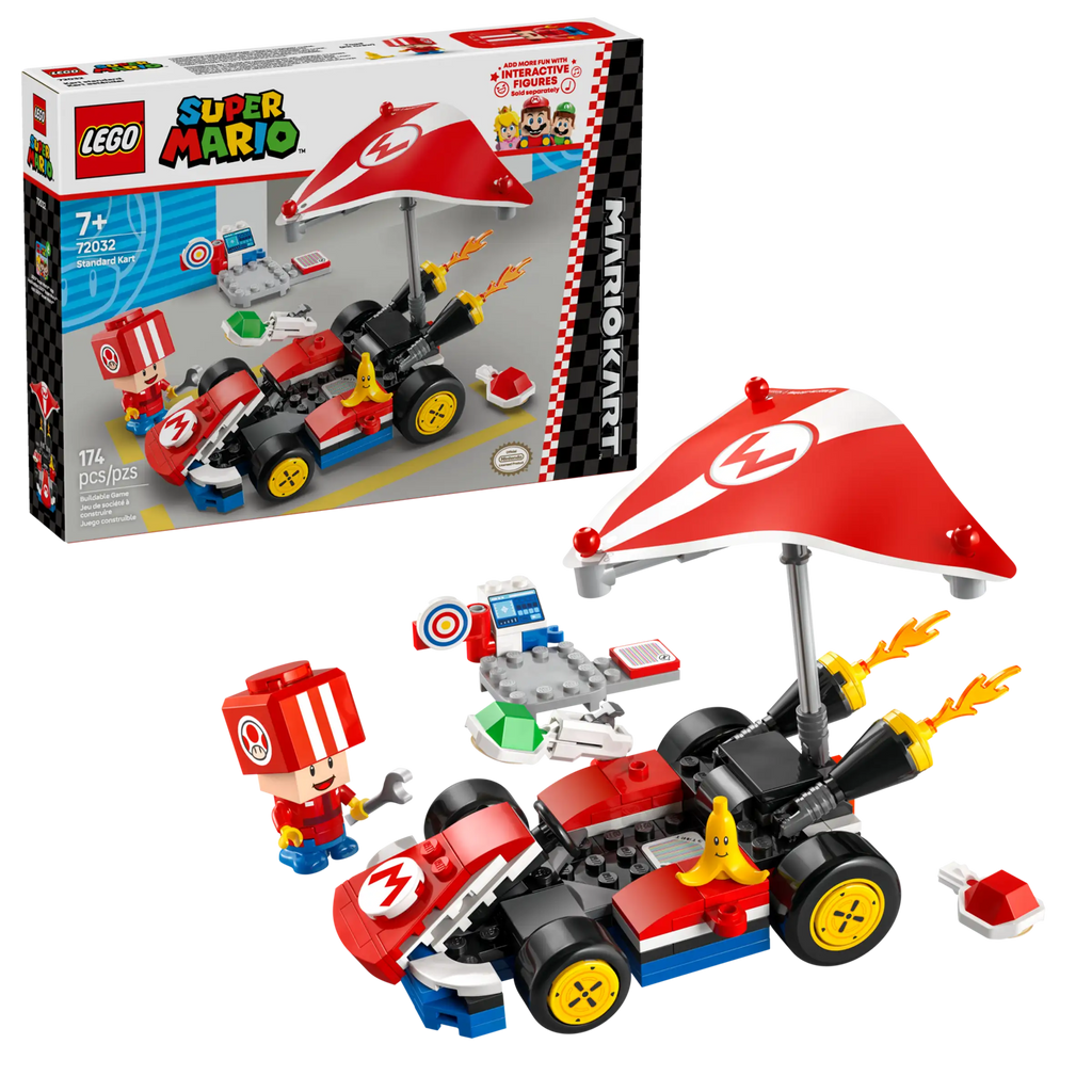 LEGO SUPER MARIO 72032 Mario Kart – Standard Kart - TOYBOX Toy Shop