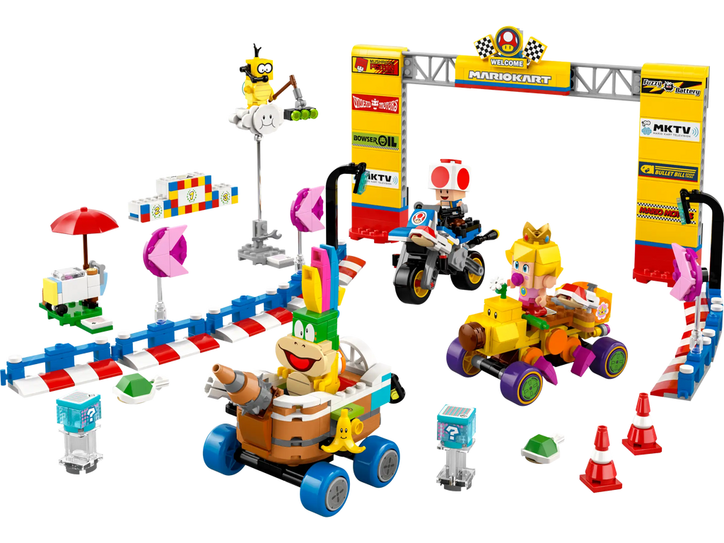 LEGO SUPER MARIO 72036 Mario Kart – Baby Peach & Grand Prix Set - TOYBOX Toy Shop