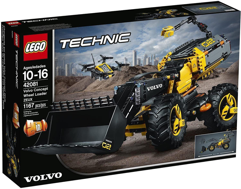 LEGO TECHNIC 42081 Volvo Concept Wheel Loader Zeux - TOYBOX Toy Shop