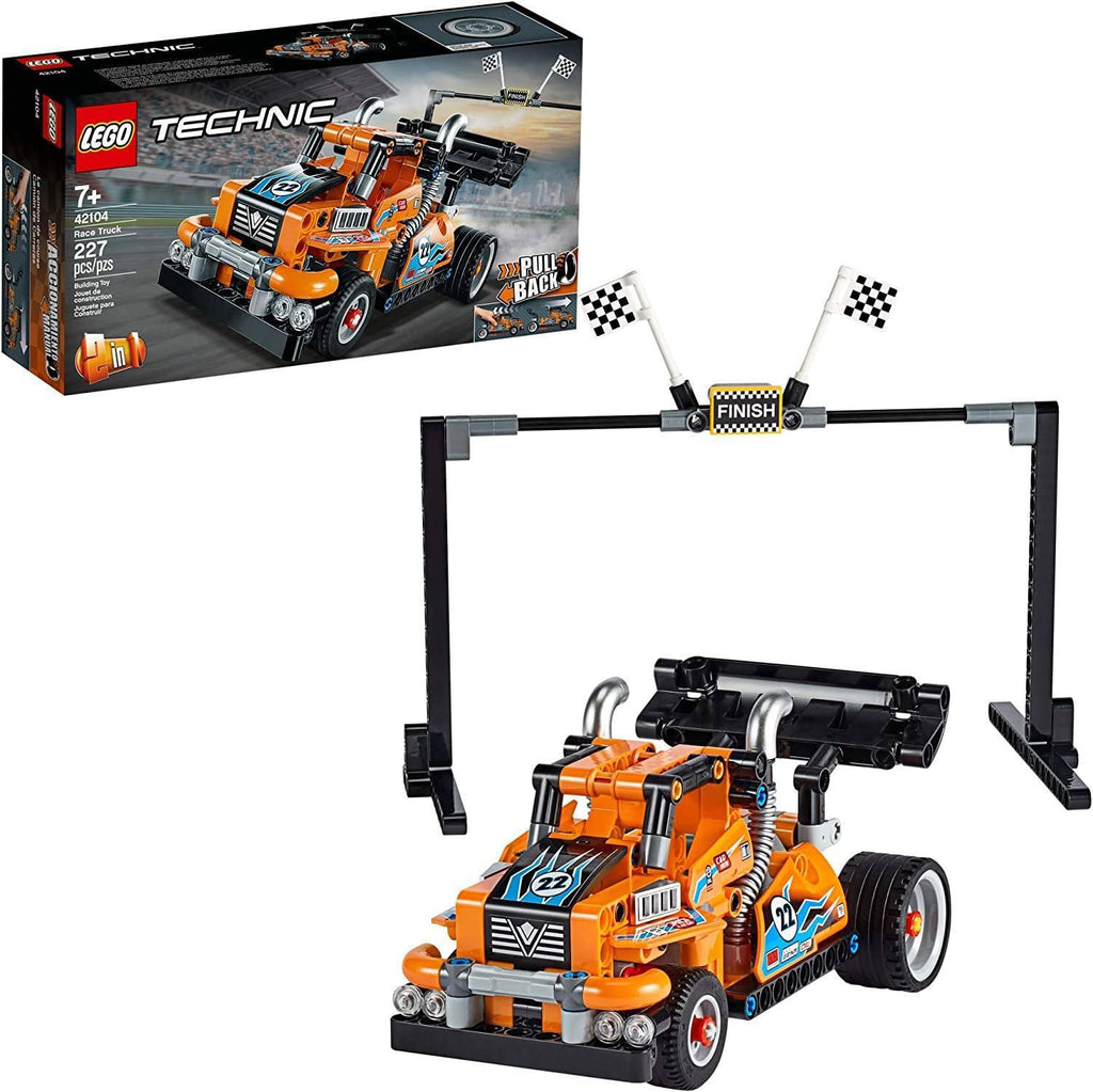 LEGO TECHNIC 42104 Racetrack Building Set - TOYBOX Toy Shop