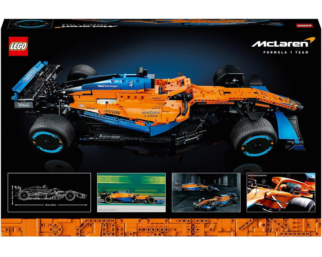 LEGO TECHNIC 42141 McLaren Formula 1™ Race Car Set for Adults - TOYBOX Toy Shop