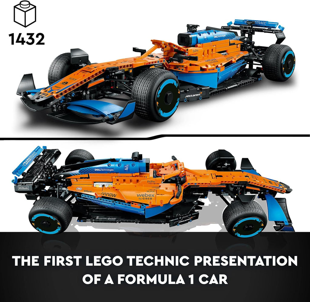 LEGO TECHNIC 42141 McLaren Formula 1™ Race Car Set for Adults - TOYBOX Toy Shop