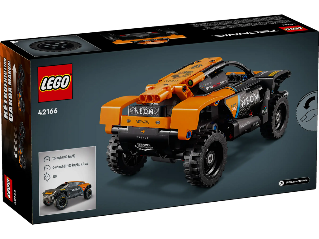 LEGO TECHNIC 42166 NEOM McLaren Extreme E Race Car - TOYBOX Toy Shop