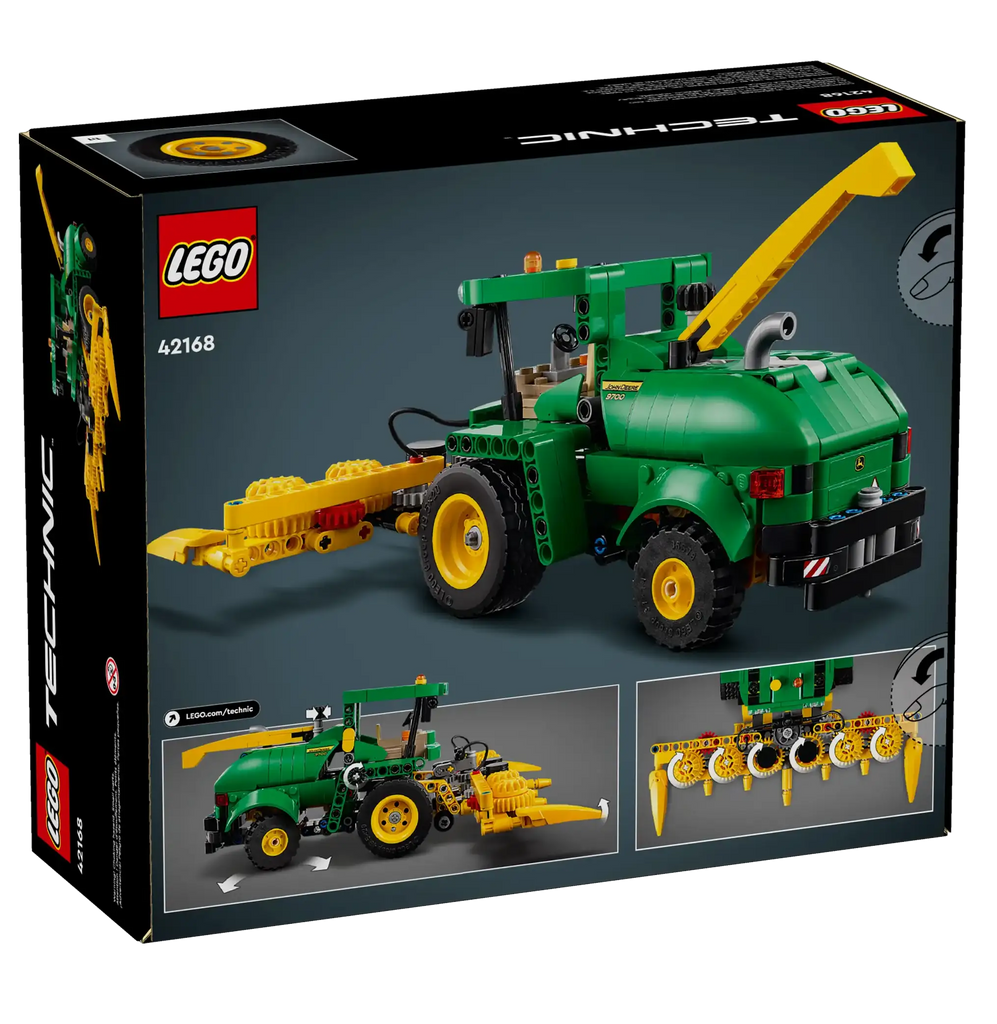 LEGO TECHNIC 42168 John Deere 9700 Forage Harvester - TOYBOX Toy Shop