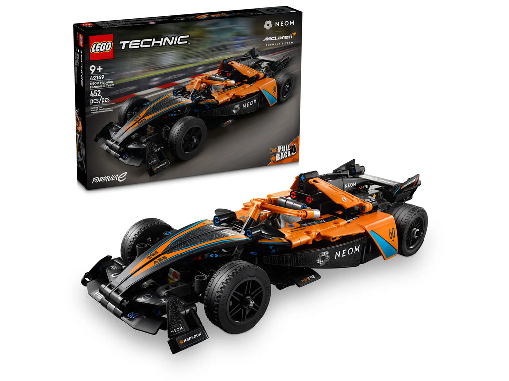 LEGO TECHNIC 42169 NEOM McLaren Formula E Race Car - TOYBOX Toy Shop