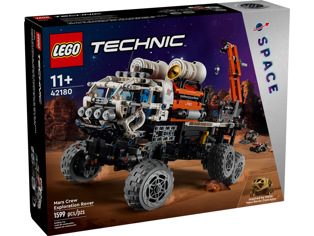 LEGO TECHNIC 42180 Mars Crew Exploration Rover - TOYBOX Toy Shop