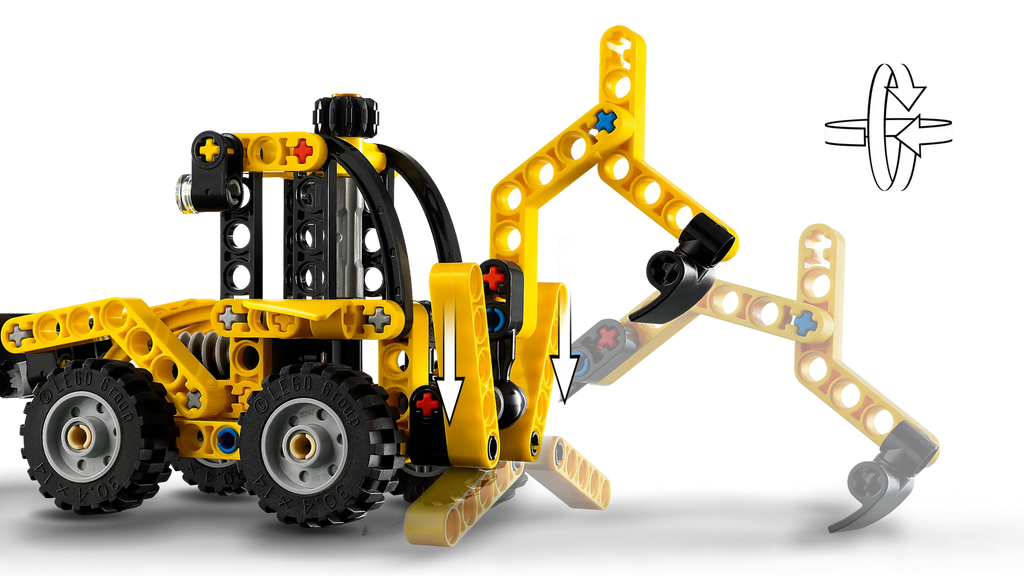 LEGO TECHNIC 42197 Backhoe Loader - TOYBOX Toy Shop