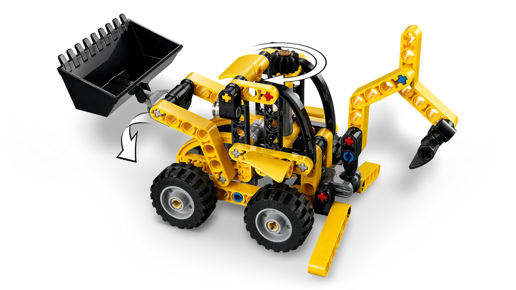 LEGO TECHNIC 42197 Backhoe Loader - TOYBOX Toy Shop