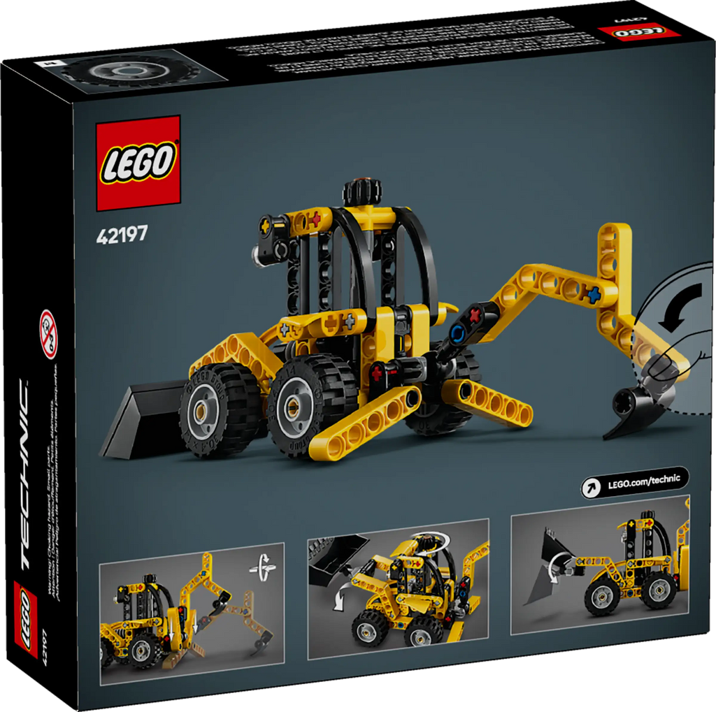 LEGO TECHNIC 42197 Backhoe Loader - TOYBOX Toy Shop