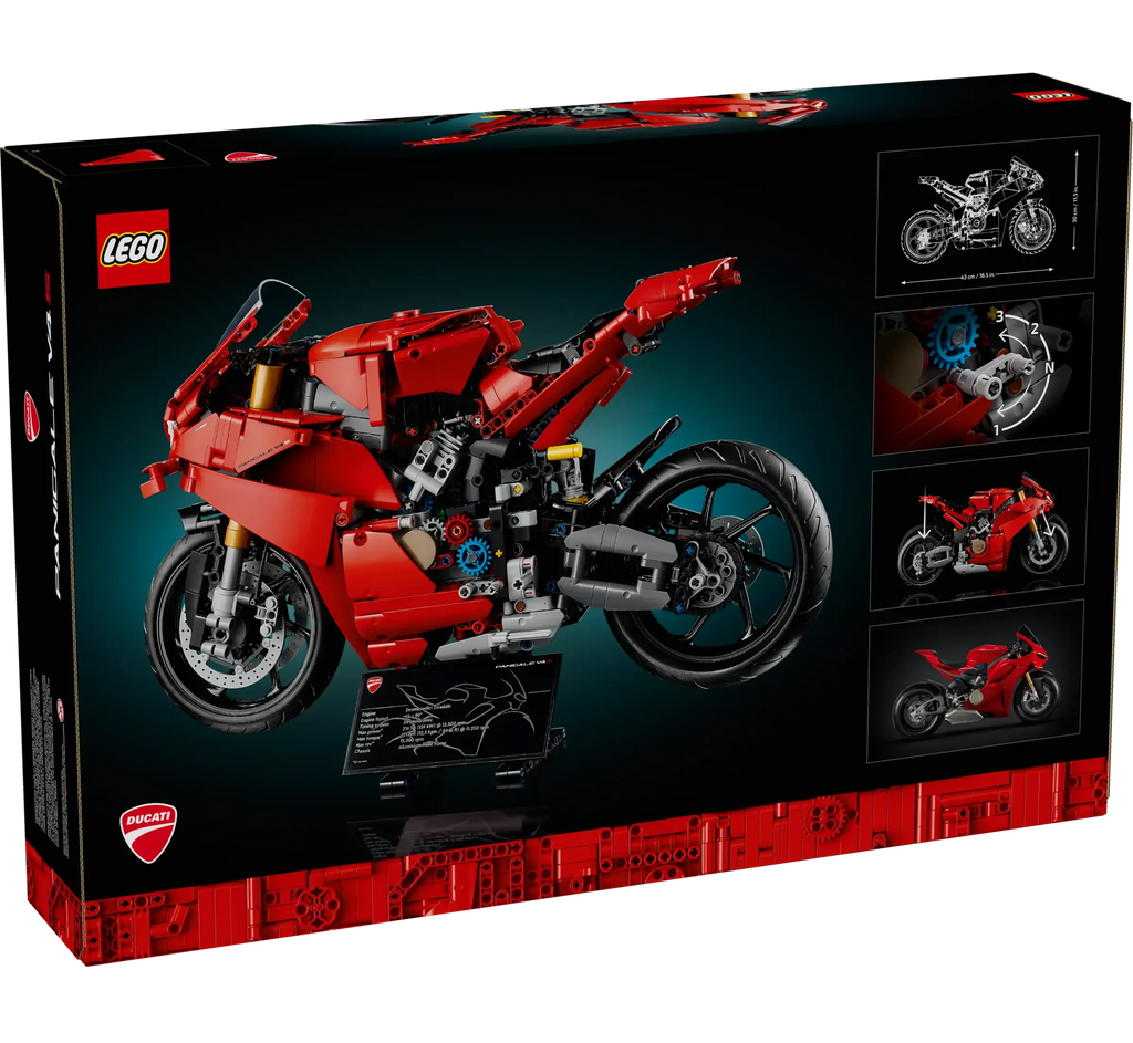 LEGO TECHNIC 42202 Ducati Panigale V4 S Motorcycle - TOYBOX Toy Shop