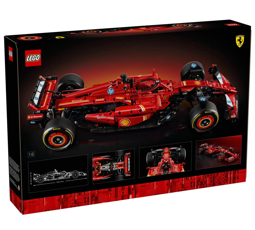 LEGO TECHNIC 42207 Ferrari SF-24 F1 Car for Adults - TOYBOX Toy Shop