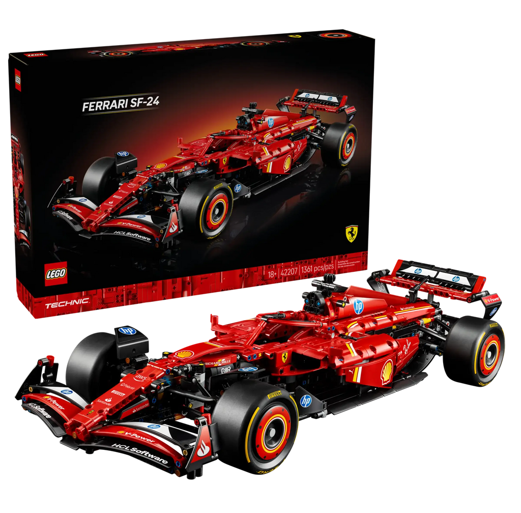 LEGO TECHNIC 42207 Ferrari SF-24 F1 Car for Adults - TOYBOX Toy Shop