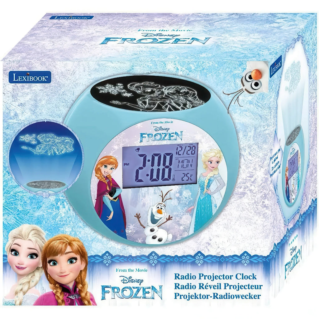 Lexibook Disney Frozen Projector Alarm Clock - TOYBOX Toy Shop