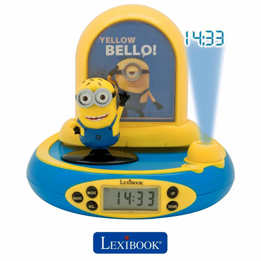 Lexibook "Despicable Me Minions" Clock Radio - TOYBOX Toy Shop