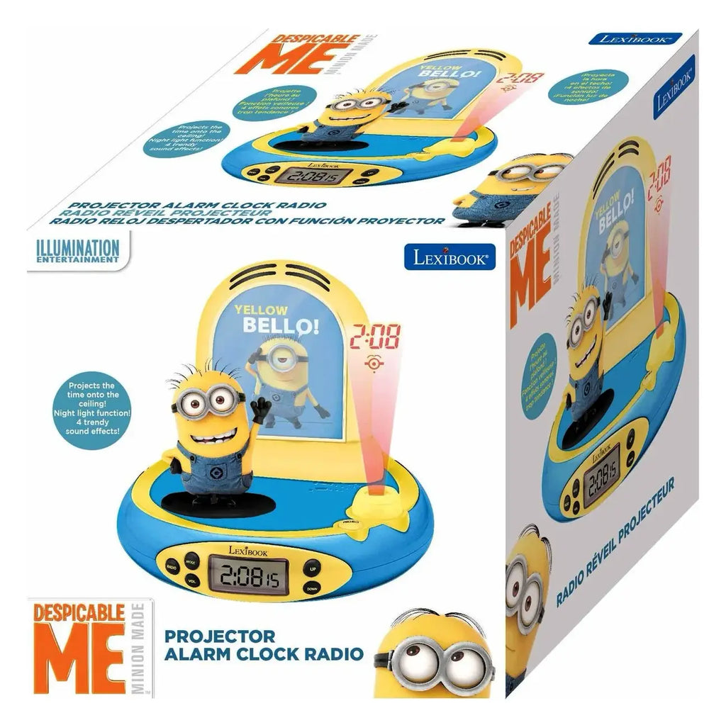 Lexibook "Despicable Me Minions" Clock Radio - TOYBOX Toy Shop