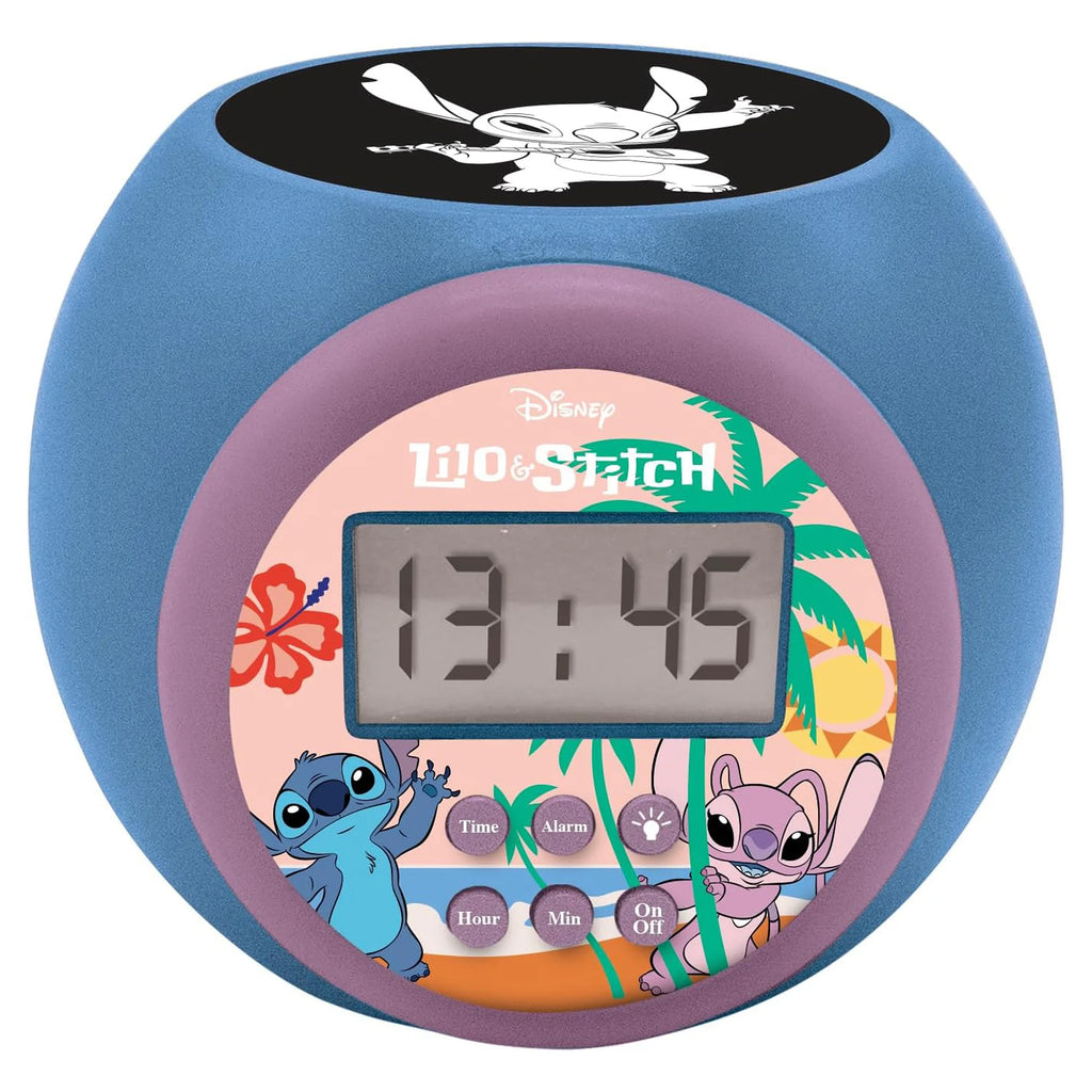 Disney Stitch Projector Alarm Clock - TOYBOX Toy Shop