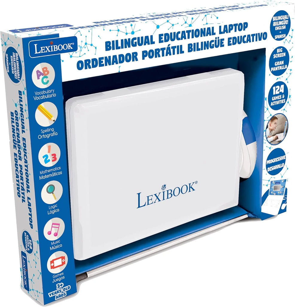 LEXIBOOK Educational and Bilingual Laptop - TOYBOX Toy Shop