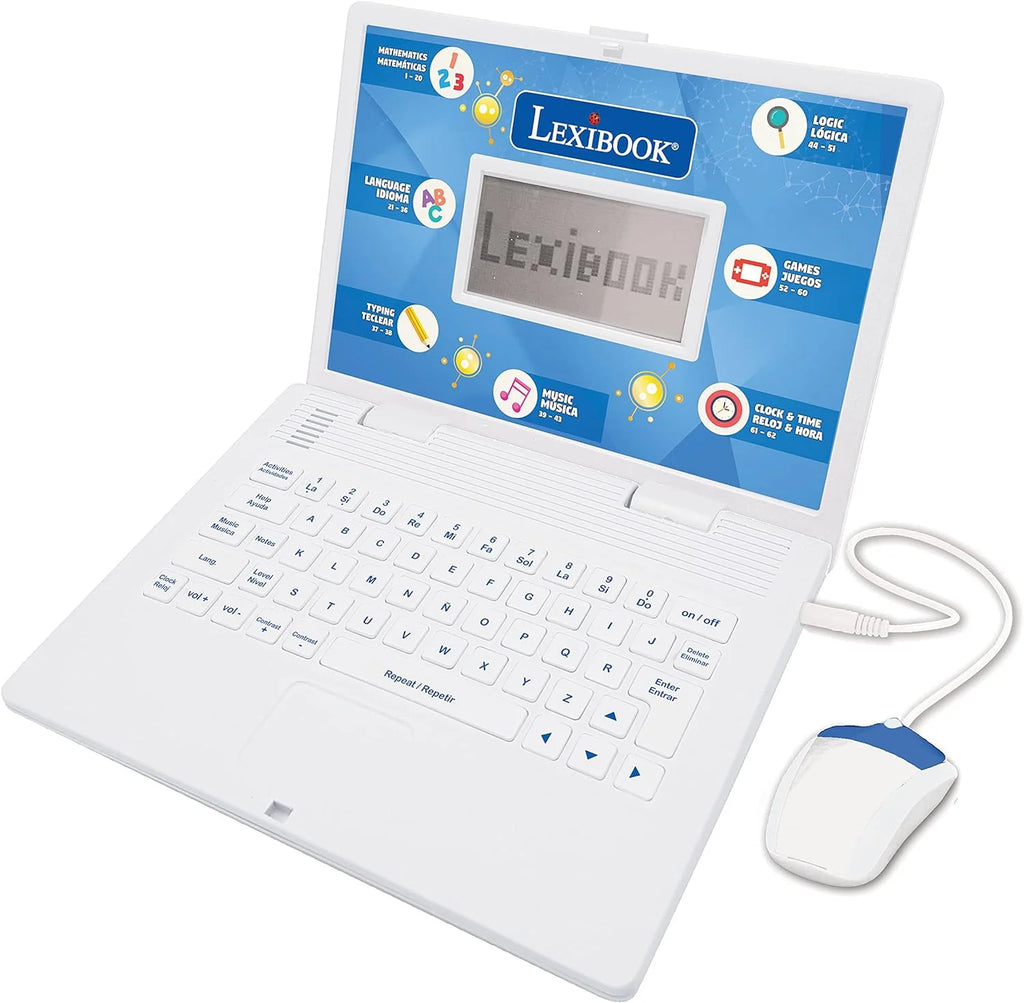 LEXIBOOK Educational and Bilingual Laptop - TOYBOX Toy Shop