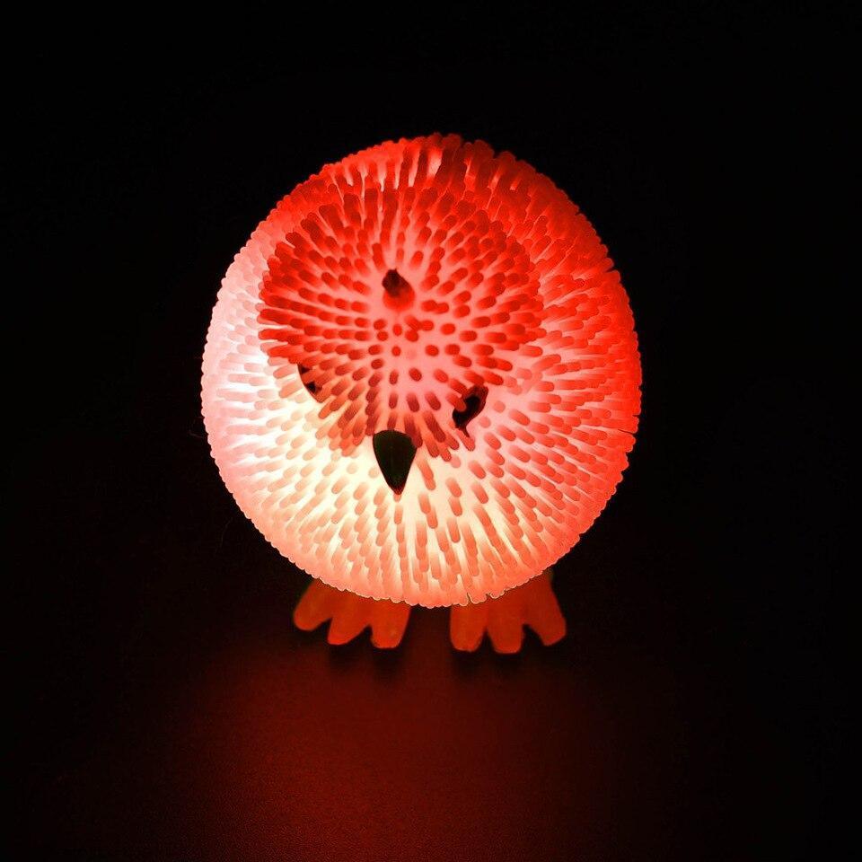 Light Up Squidgy Puffer Chicken 7cm - TOYBOX Toy Shop