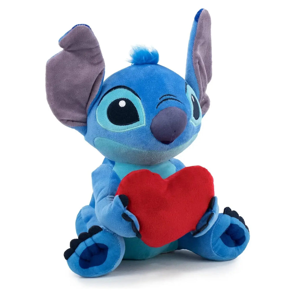 Lilo & Stitch Plush Animal Stitch 30 cm Sound Plush Stitch with Heart - TOYBOX Toy Shop