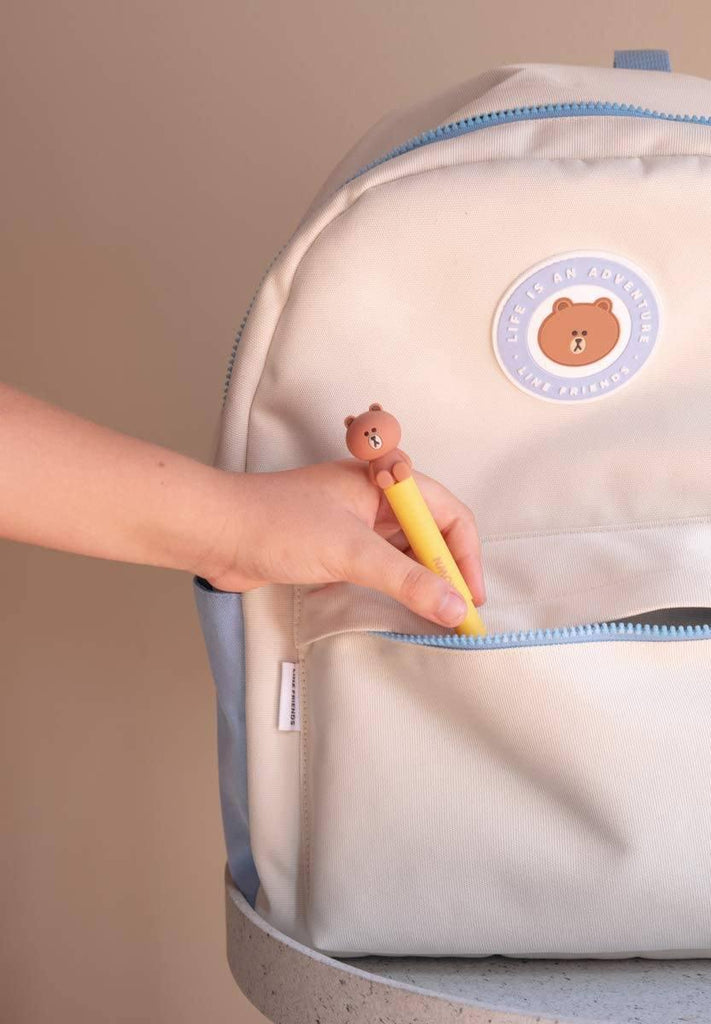 Line Friends Life Is An Adventure School Backpack - TOYBOX Toy Shop