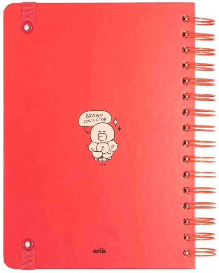 Line Friends  Lined Cover 180 Pages A5 Notebook - TOYBOX Toy Shop