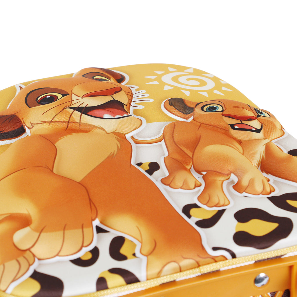 LION KING Multicolour Small 3D Backpack With Wheels - TOYBOX Toy Shop