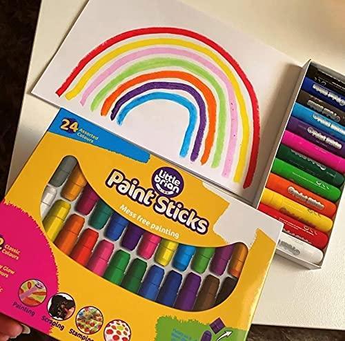 Little Brian Metallic Paint Sticks 24 Pack - TOYBOX Toy Shop
