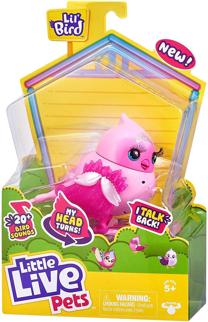 Little Live Pets Lil' Interactive Bird S12 - Assorted - TOYBOX Toy Shop