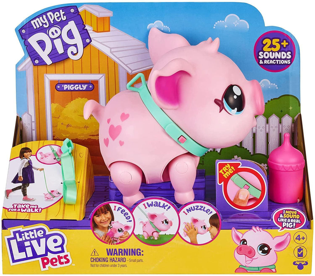 Little Live Pets My Pet Pig Piggly - TOYBOX Toy Shop