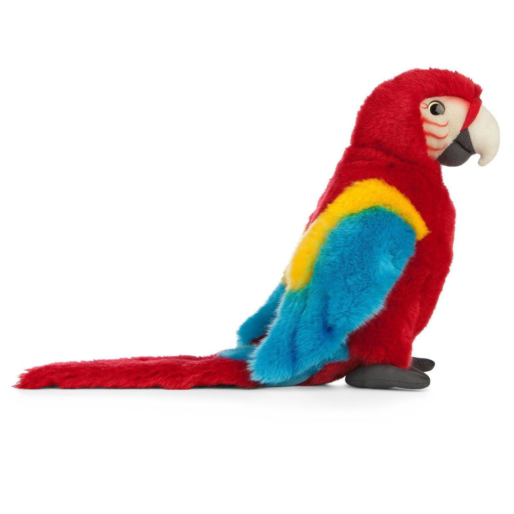 LIVING NATURE AN470 Red Macaw Soft Toy - TOYBOX Toy Shop