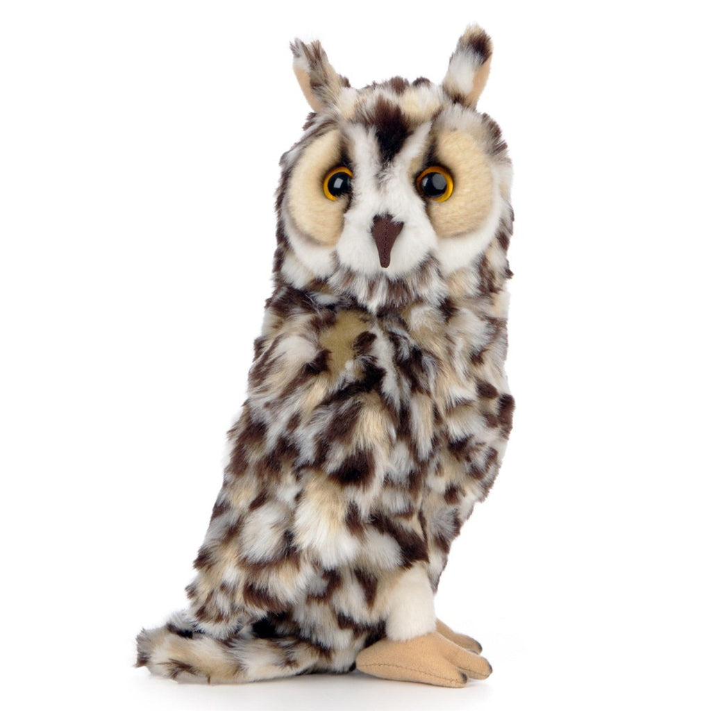 LIVING NATURE AN569 Long Eared Owl Plush - TOYBOX Toy Shop