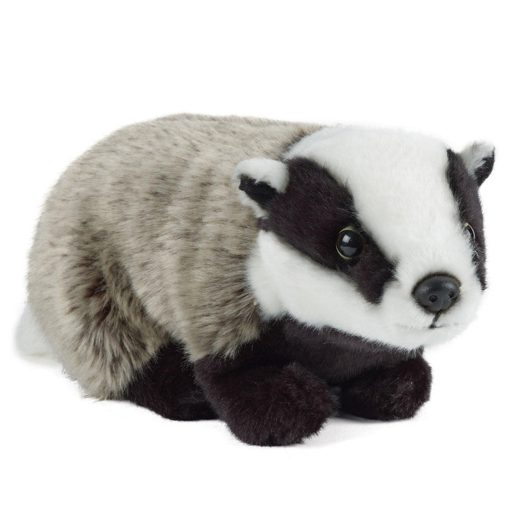 LIVING NATURE AN58 Large Badger Plush - TOYBOX Toy Shop